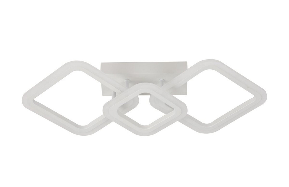 Світлодіодна люстра VALESO G 2929/2+1 58W Білий Коломия - фото 2