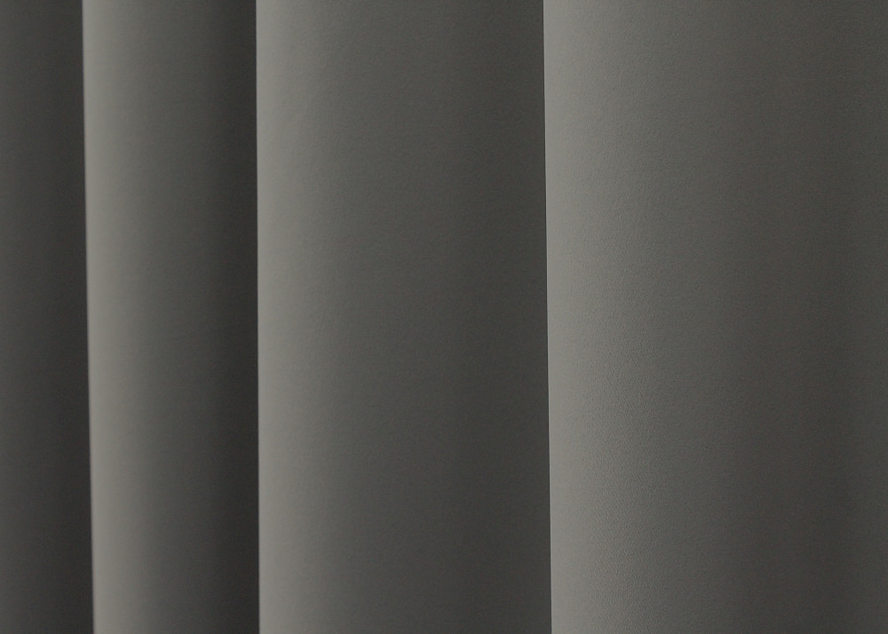 Комплект штор коротких VR-Textil Блекаут Midnight № 1228ш Сірий 140х170 см 2 шт (35-0158) Київ - фото 7