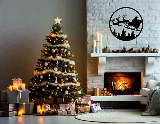 Декоративне настінне Панно «Новий рік», Декор на стену Київ