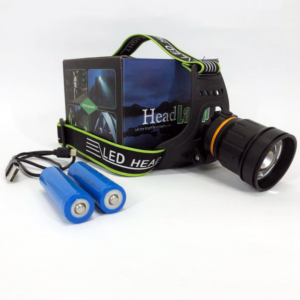 Налобные фонари для активных людей BL-A8-P50, Фонарь налобный с красным диодом, Головной фонарик QC-92 Львов - изображение 10