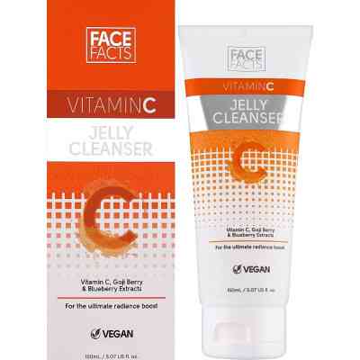 Гель для умывания Face Facts Vitamin C Jelly Cleanser Желе с витамином С 150 мл (5031413925968) Винница