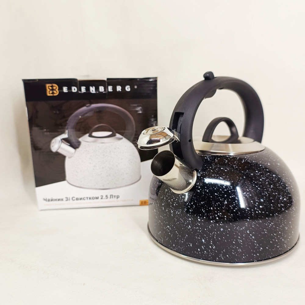 Практичний чайник для газової плити, Кухонний чайник газовий, Нержавіючі чайники зі свистком UP-95 Івано-Франківськ - фото 6