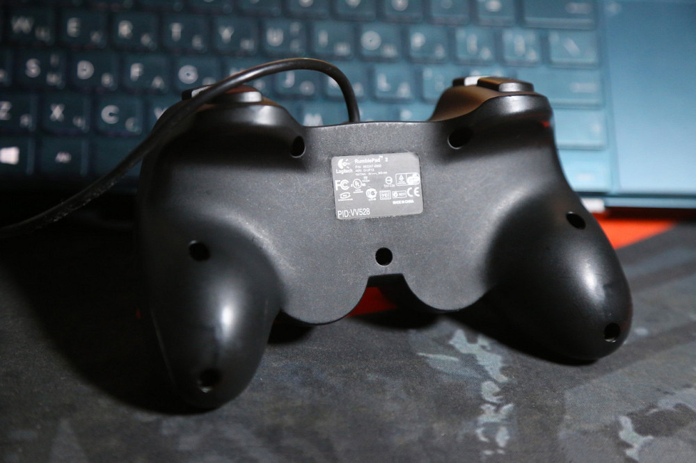 Джойстик PC logitech rumblepad 2 USB Original Идеальное состояние, без коробки Киев - изображение 6