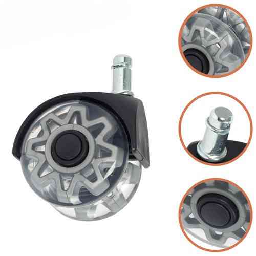 Комплект безшумних коліс для офісного крісла 5 шт 11×22 мм Ruhhy (25280) Нововолинськ