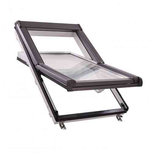 Мансардне вікно ПВХ ROTO Designo R4 WD R45 K  74*98 Київ