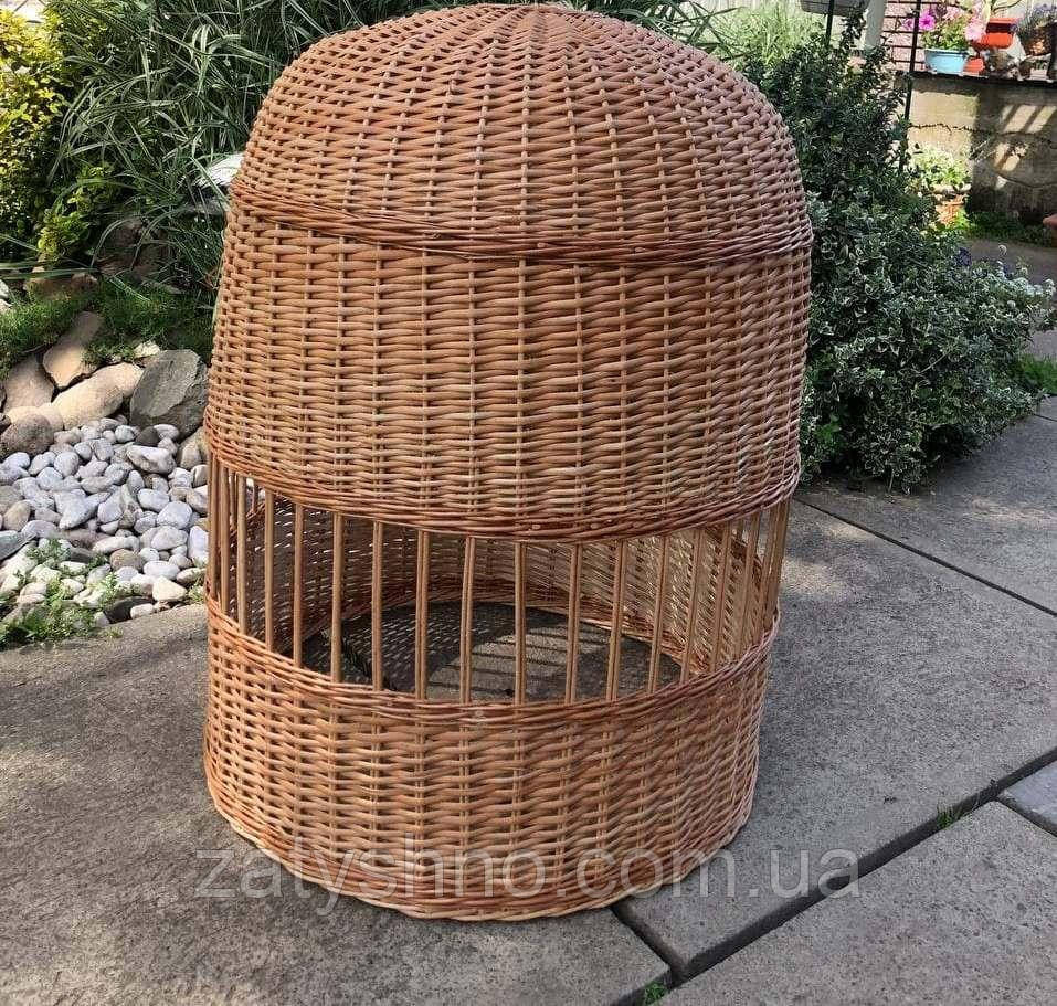 Висока плетена люстра з візерунком по середині Київ - фото 5