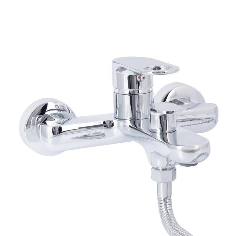 Смеситель для ванны c душевым гарнитуром Qtap Jay QTJAY259CRM45541 Chrome Харьков - изображение 3