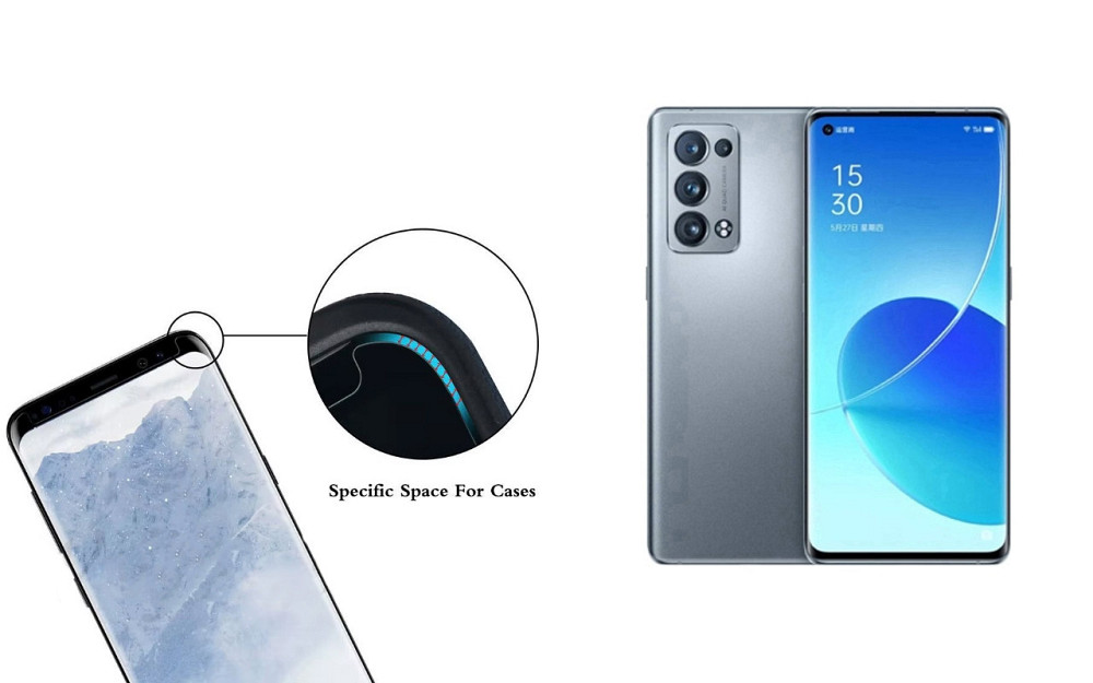 Захисне скло HyperGlass Pro для Oppo Reno 7 Pro – максимальна чутливість та захист Київ - фото 3
