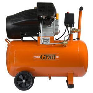 Компресор V 2,2кВт 386л/хв 8 бар 50л 2 крана Grad Житомир - изображение 2