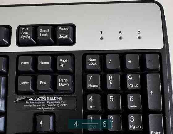 Проводная Клавиатура: HP SK 2885. Киев