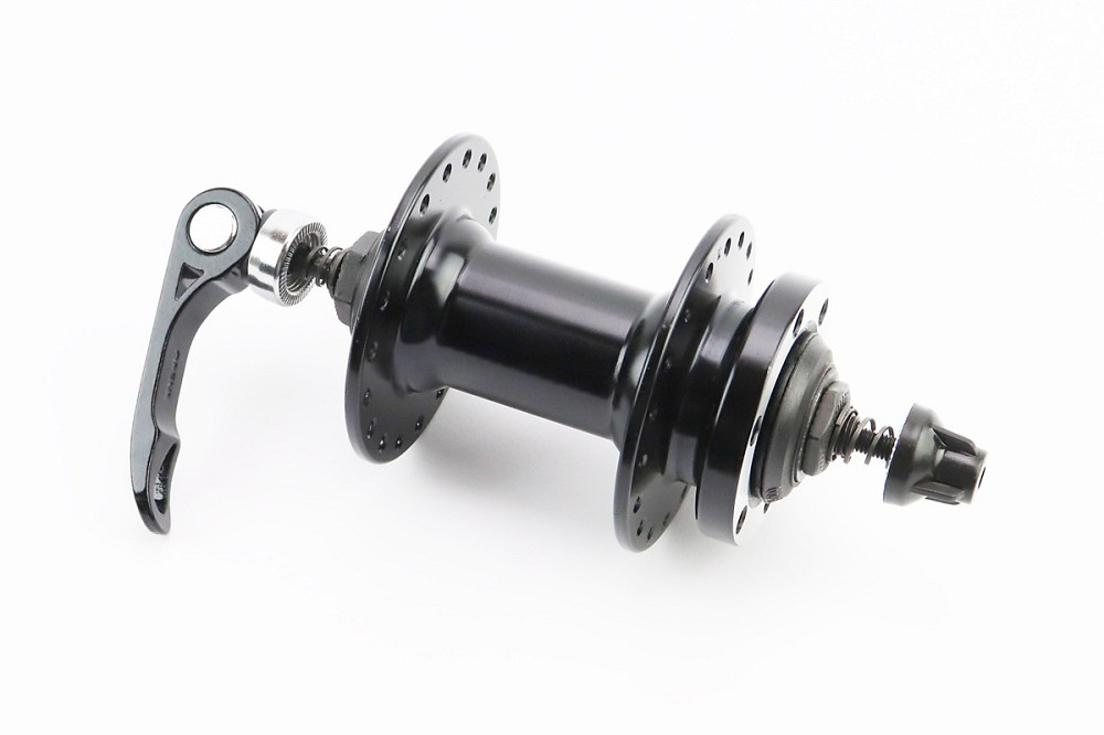 Втулка передня MTB алюмінієва 14Gx36H, Disk-brake, кріпл. ексцентрик, чорна KT-MD7F Київ - фото 2