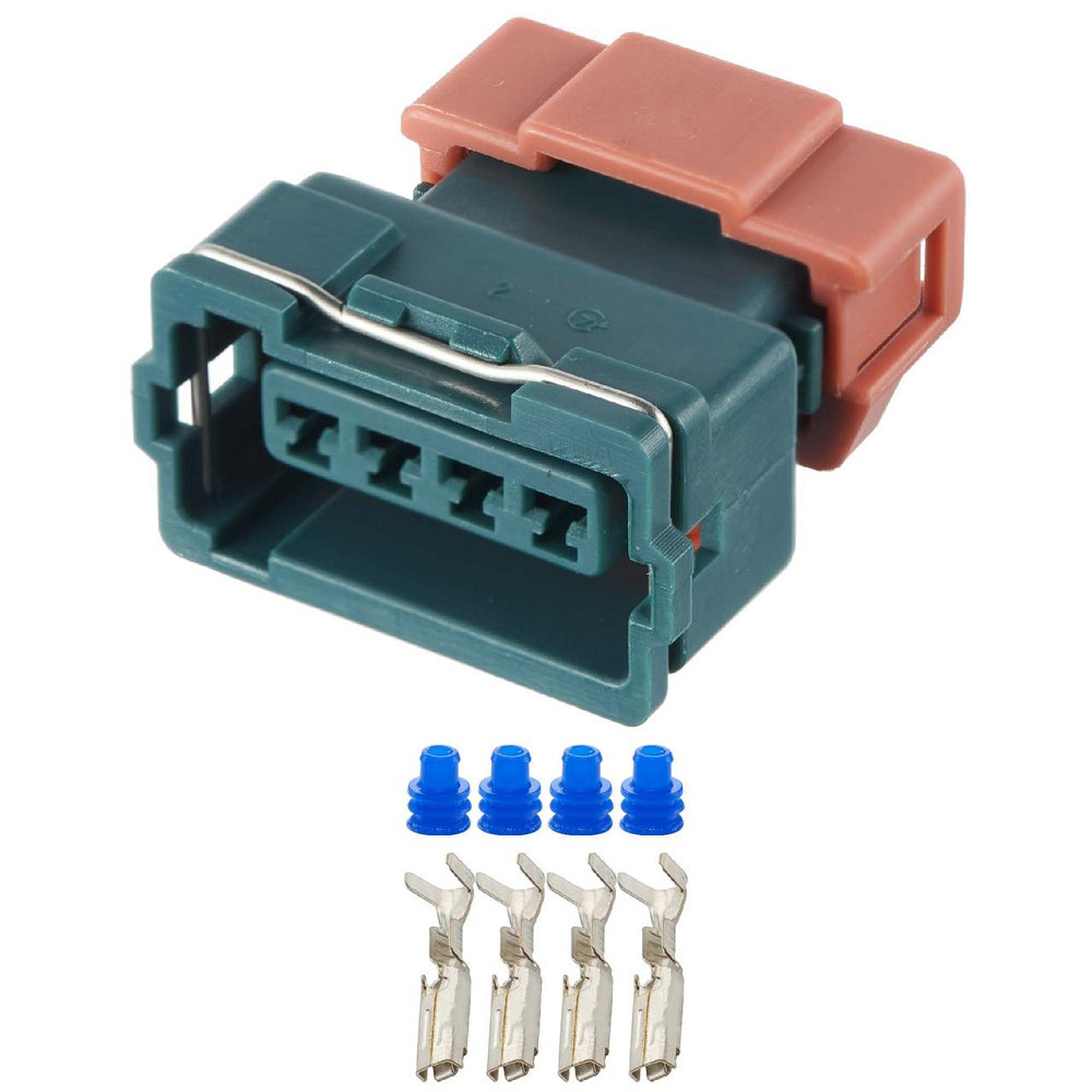 Разъем коннектор 4-кон., металл, PB187-04446, KUM Япония, Корея универс., Моторный Hyundai, Kia, Mitsubishi 40787 Киев - изображение 1