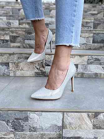 Meideli Туфлі жіночі MEIDELI L38-6 срібні (весна-осінь, еко-шкіра з напиленням) (4964) 39 Коломия