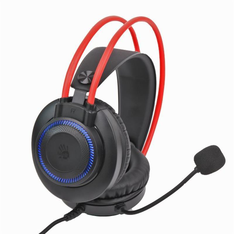 Гарнітура A4Tech Bloody G200 Black/Red чорний/червоний Харьков - изображение 7