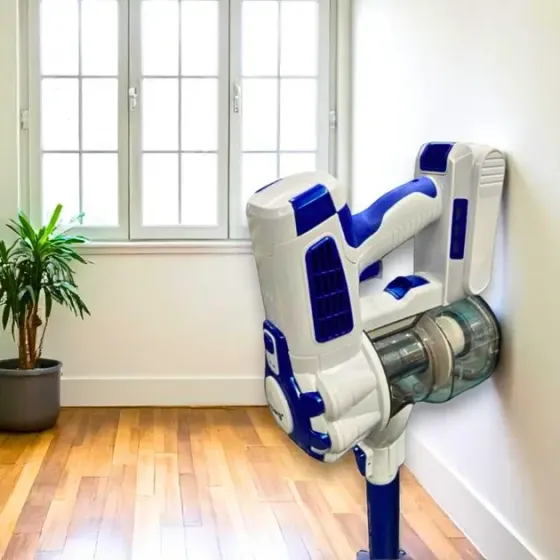 Современный беспроводной пылесос с подсветкой Rainberg RB-2301 Мощный аккумуляторный пылесос без мешка Коломыя