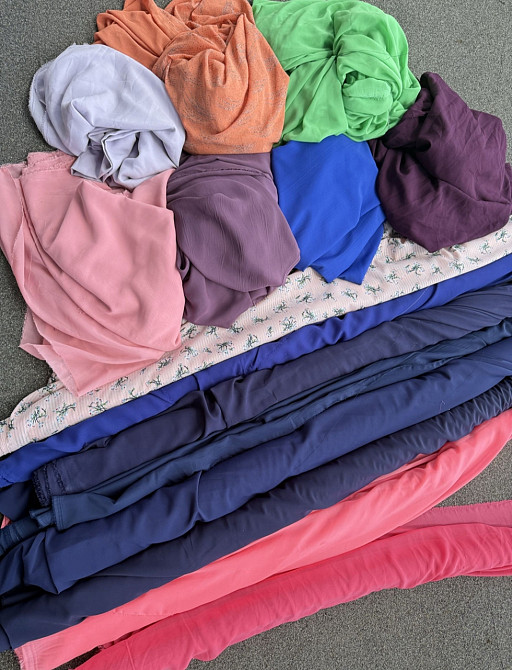 Тканина/опт/шифон однотонний — від 5 м. Київ - фото 2