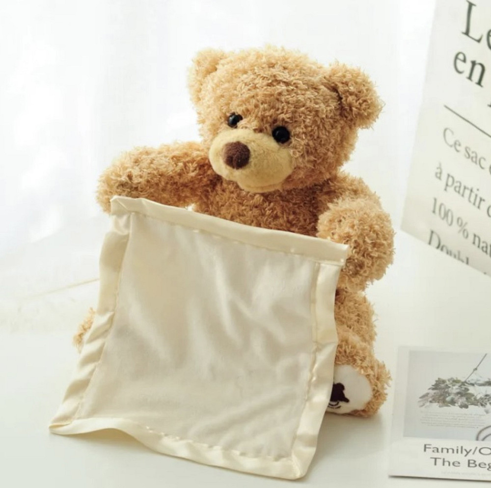 Інтерактивна іграшка / Ведмедик Ку-Ку / Плюшевий ведмедик Peekaboo 25 см (50 шт) Одеса - фото 1