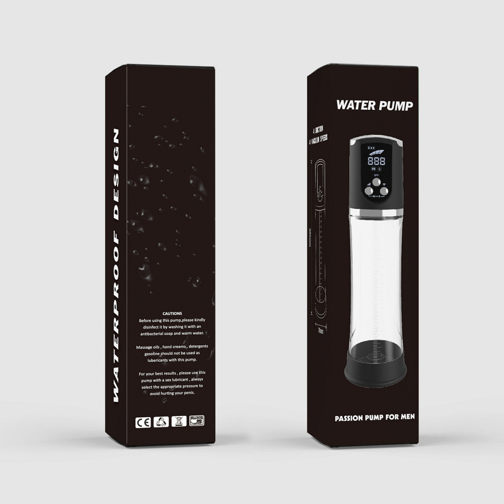 Вакуумна помпа Powerpump PREMIUM RECHARGEABLE AUTOMATIC WATERPROOF Sex Aura Київ - фото 2