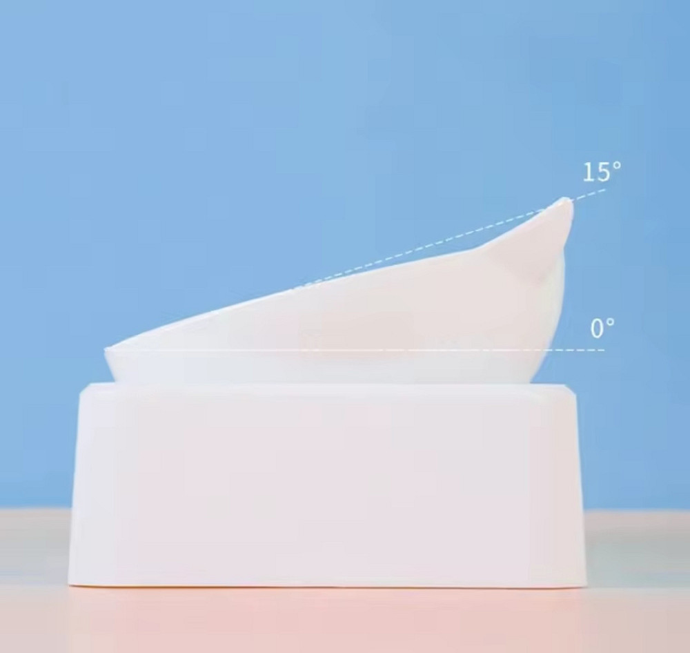 Миска с автоматической подачей воды для кошек и собак 24 на 13 см белый Киев - изображение 7