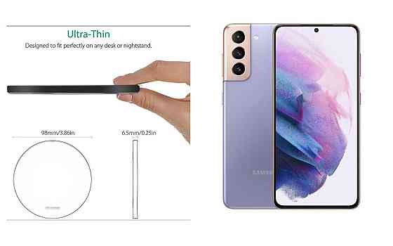 Беспроводное зарядное устройство Copper до 30W для Nothing Phone (4a) Pro, USB-C, LED Киев