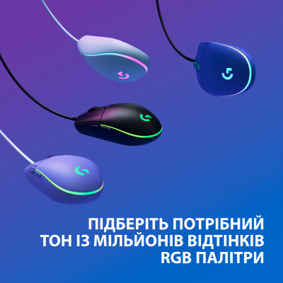 Мишка Logitech G102 Lightsync USB Blue (910-005801) Вінниця - фото 9