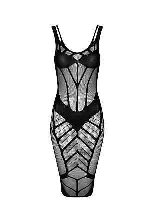 Еластична сукня Obsessive D609, чорна, S/M/L Sex Aura Київ