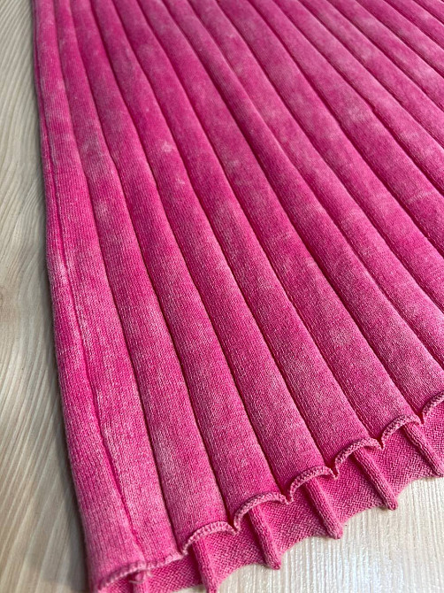 Сукня жіноча Fashion 3042 довга трапеція трикотажна в рубчик, рожевий, one size Київ - фото 10