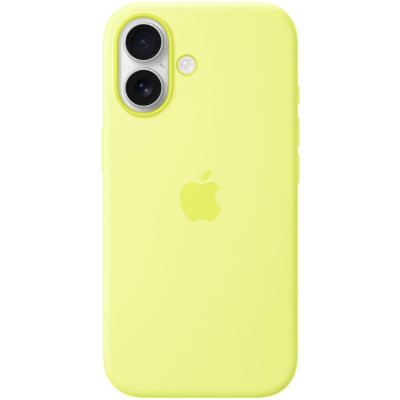 Чехол для мобильного телефона Apple Silicone iPhone 17 Neon Yellow Model A3558 (MGEV4ZM/A) Винница - изображение 1