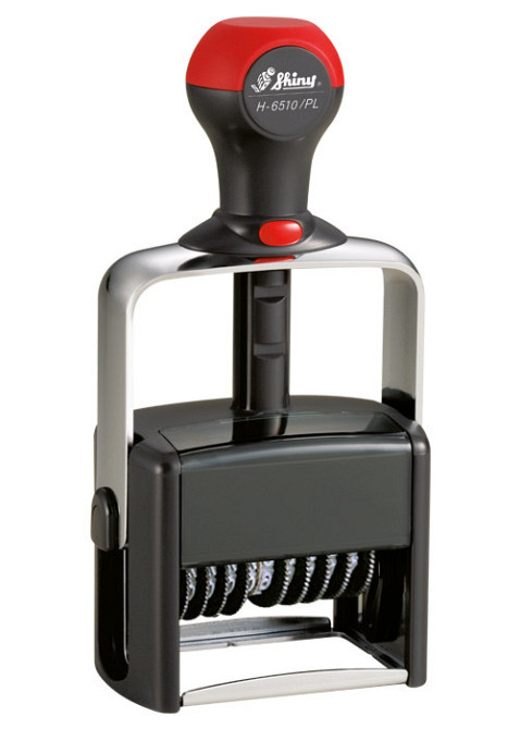 Нумератор металевий 10-роз., 5 мм з вільним полем 56х33 мм Киев - изображение 1