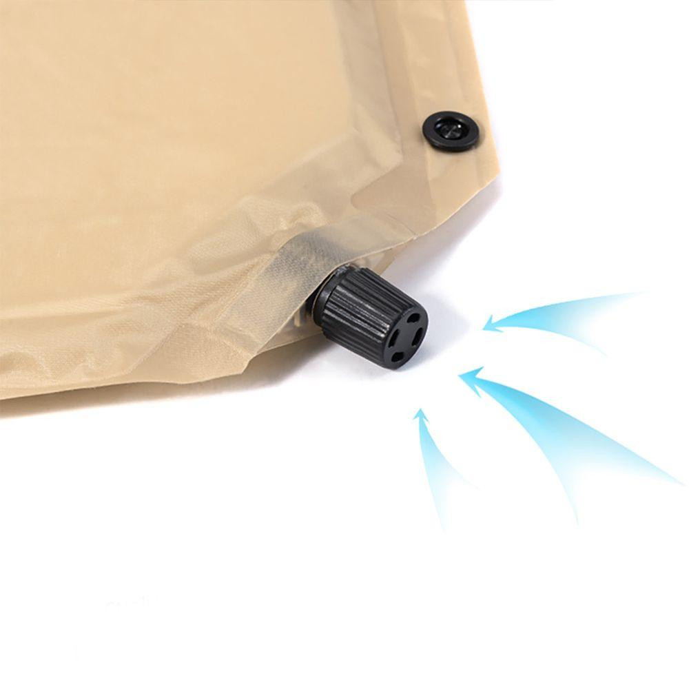 Килимок самонадувний Naturehike одномісний з подушкою NH15Q002-D, 25мм, бежевий Київ - фото 3