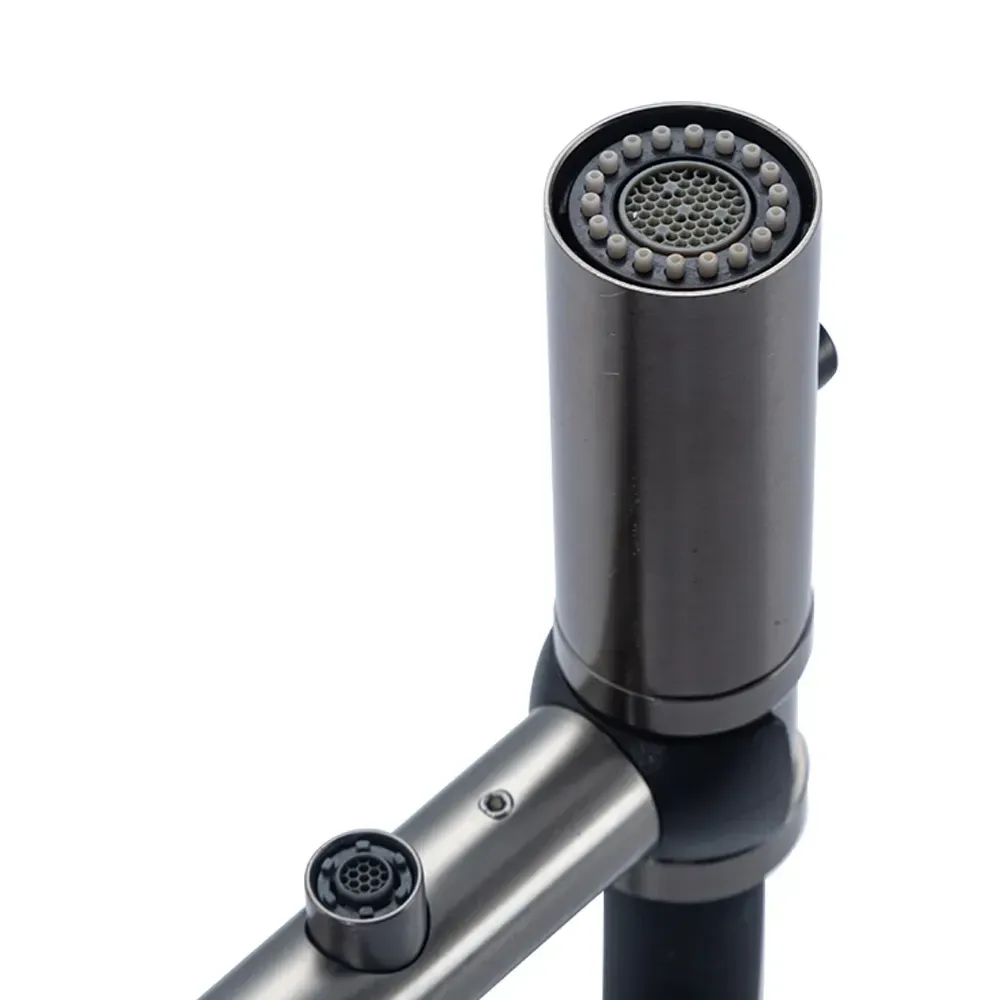 Кухонная мойка GAPPO GS 7547-19 PROFI 750*470 в комплекте со смесителем (3.0/0.8 мм) оружейная сталь Киев - изображение 7