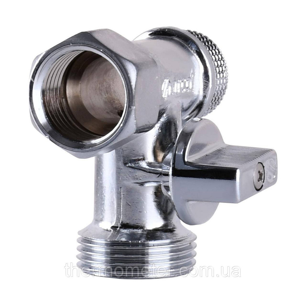 Кран шаровый для стиральной машины ARCO 1/2″х3/4″х1/2″ 0233510 Киев - изображение 2