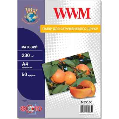 Фотопапір WWM A4 (M230.50) Вінниця