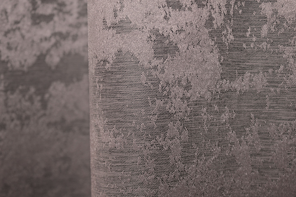 Комплект штор коротких VR-Textil Жаккард Sultan YL № 1210ш Серо-пудровый 130х170 см 2 шт (35-0073) Киев - изображение 6