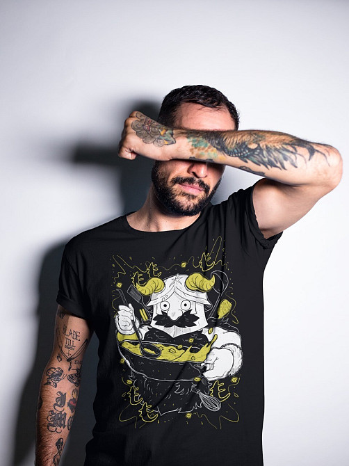 Футболка для мальчика аниме Аниме Винтаге Лаиос Тоуден оверсайз (рост от 165 до 180 ) Черний AnimeJ0223m Днепр - изображение 3