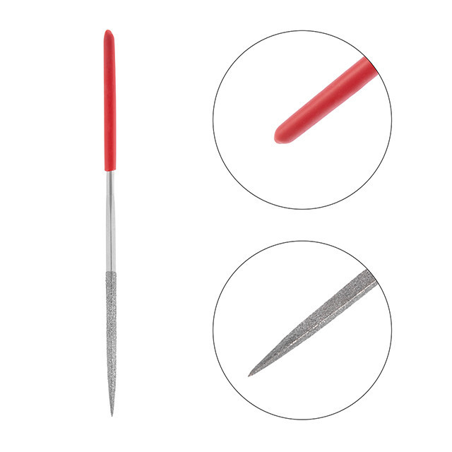 Набір алмазних надфілів, 10 шт., 140 мм INTERTOOL HT-3701 Київ - фото 5