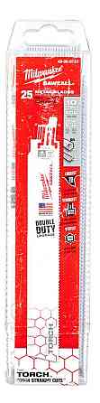 Полотно для шабельних пил TORCH MILWAUKEE, 230х2,5мм, (25шт), (метал) Одеса
