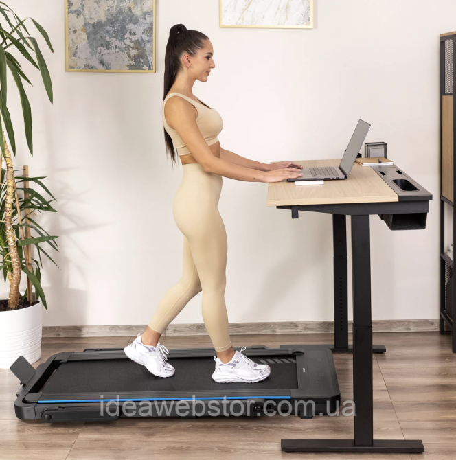 Беговая дорожка Gymtek XT560 электрическая складная для дома 2,5 л.с. до 12 км/ч нагрузка до 120 кг 110х42 см Киев - изображение 18