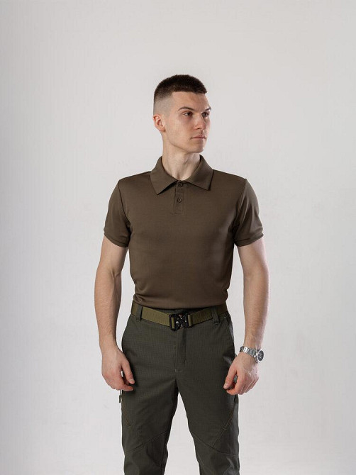 Футболка хакі кулмакс чоловіча Pobedov Recon Київ - фото 8