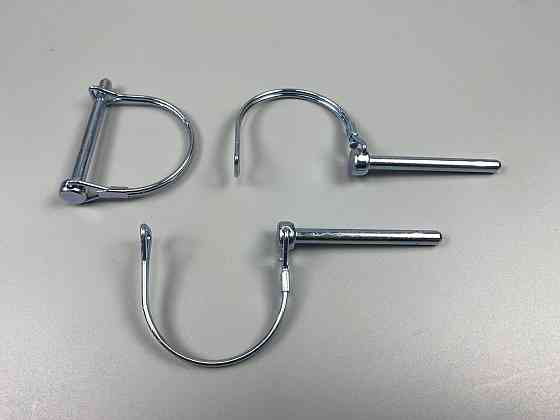 Палець із капелюшком стопорний 6 х 60 + блокувальний чек напівкруг Мукачево