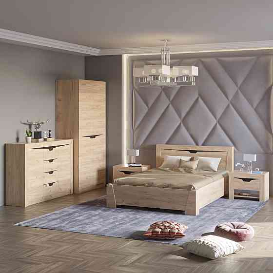 Спальня Эверест Liberty Комплект №2 (5 элементов) дуб крафт золотой (DTM-2499) Львов