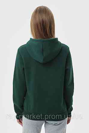 Худі жіноче базове утеплене RAY BASIC темно-зелене (U0401W-Bottle Green) M Київ
