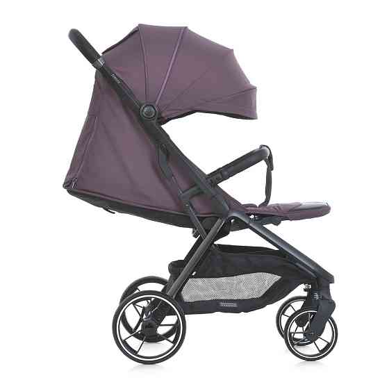 Коляска дитяча El Camino BEYA Vintage Plum прогулянкова з чохлом для ніжок у комплекті Фіолетова (ME 1127-B) Чернігів
