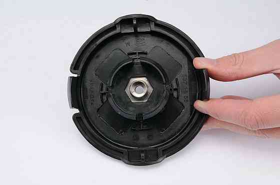 Головка для кріплення жилки до газонокосарок FLO: Ø=2,4- 2,7 мм, 5 адаптерів, Ø=123 мм, h=70 мм [10] Одеса