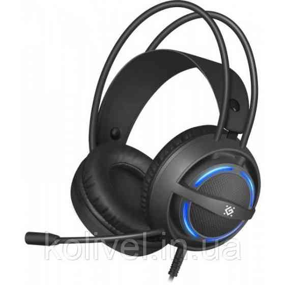 Ігрова гарнітура Defender Dexter RGB, провід 2.2 м (64595) Киев
