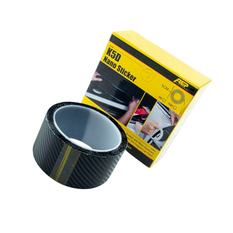 Лента клейкая карбон 50мм*5м черная мат K5D Nano Мукачево - изображение 1