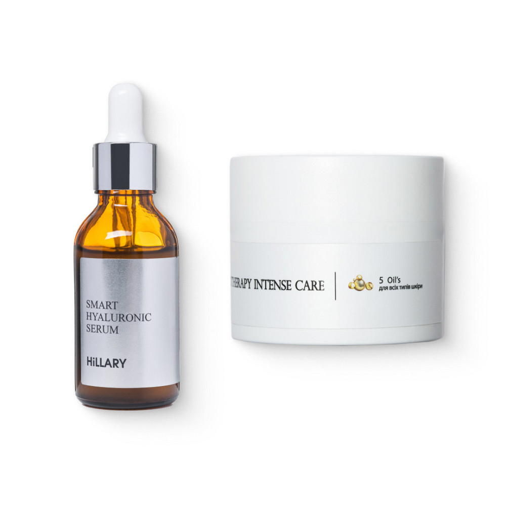 Гиалуроновая сыворотка Smart Hyaluronic + Крем для всех типов кожи Corneotherapy Intense Сare 5 oil’s Киев - изображение 19
