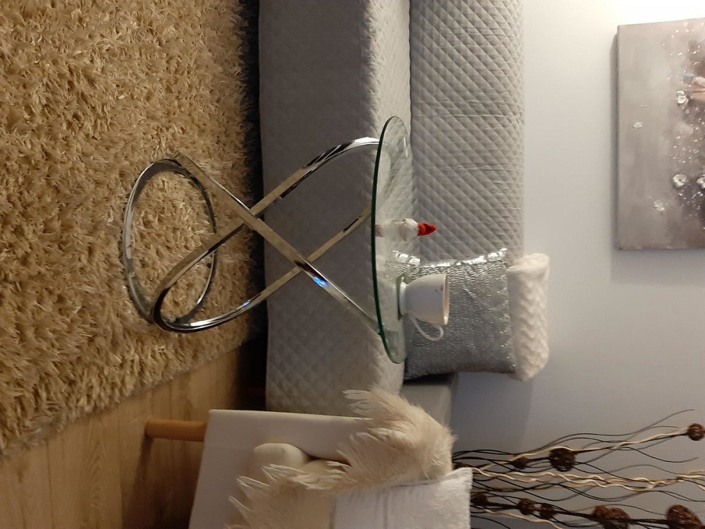 Журнальний столик EOS C прозорий/хром д.50 Київ - фото 4