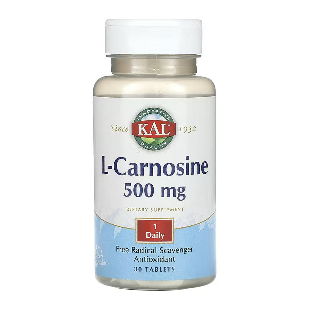 Карнозин KAL L-Carnosine 500mg 30 капс Киев - изображение 1