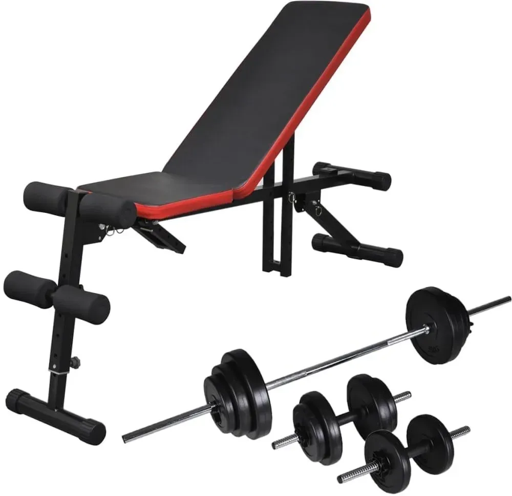 Тренажер Vidaxl 30,5Kg 275352 Czarny Киев - изображение 1